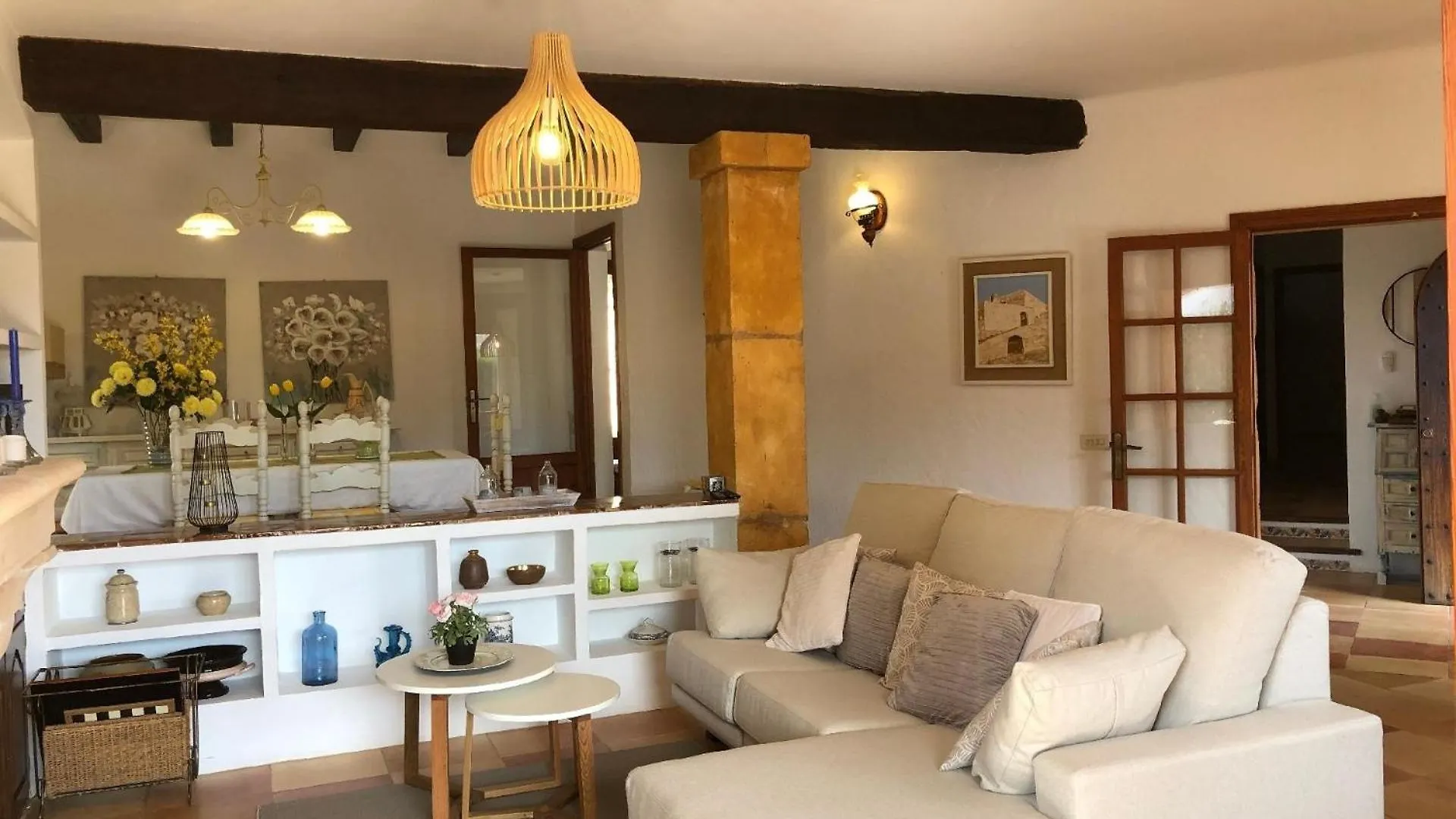 Villa Es Morro De Sa Carabassa - Der Pool Verfuegt Ueber Einen Flachen Bereich Fuer Kinder Porto Cristo